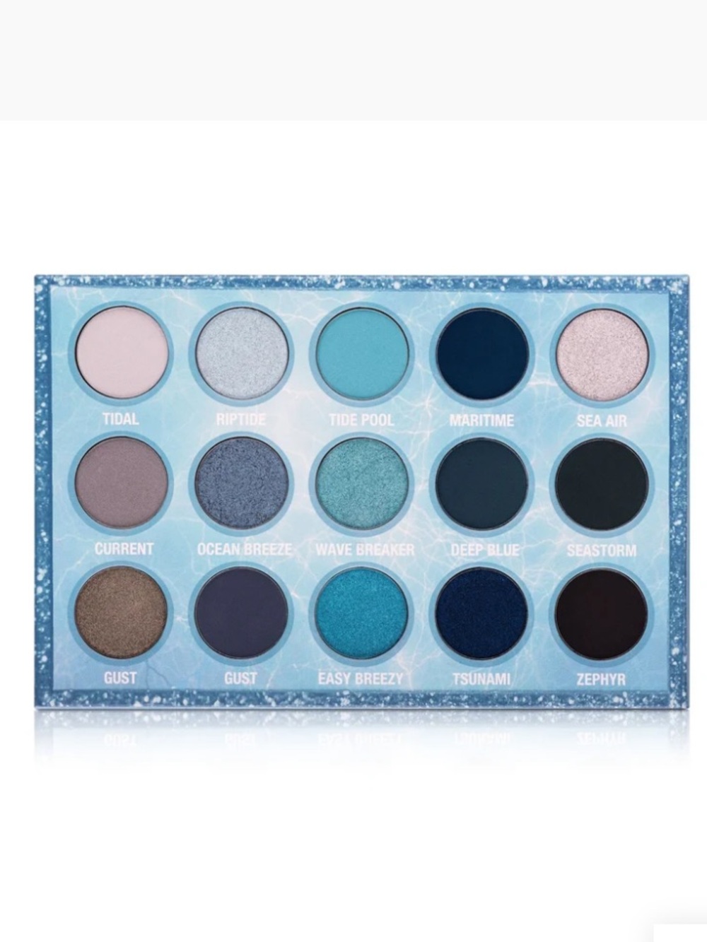 Lurella Ocean Breeze Eyeshadow Pallete Blue Shades